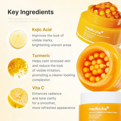 medicube Kojic Acid Turmeric Vita Capsule Cream 53g