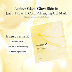 medicube Kojic Acid Turmeric Brightening Gel Mask 28g*4ea