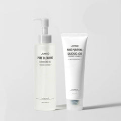 Jumiso Double Cleansing Duo (Pore Purifying Cleanser 120g + Clearing Cleansing Oil 200ml)