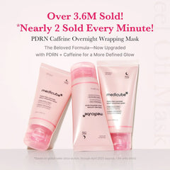 medicube PDRN Pink Caffeine Night Wrapping Mask 75ml