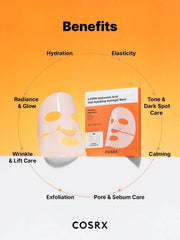 COSRX 5 PDRN Hyaluronic Acid Vital Hydrating Hydrogel Mask 34g X 3ea