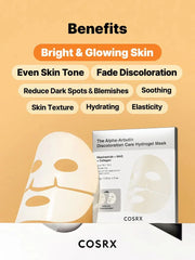 COSRX The Alpha-Arbutin Discoloration Care Hydrogel Mask 34g X 3ea
