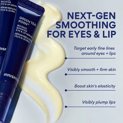 innisfree Green Tea PDRN Bounce Booster Eye & Lip Serum 15ml