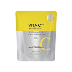 MISSHA Vita C Plus Spot Correcting Tone Up Ampoule Pads 210g/80pads (Refill)