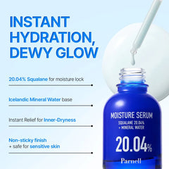 Parnell Squalane 20.04 Mineral Water Moisture Serum 30ml