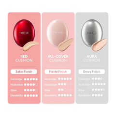 TIRTIR Mask Fit All Cover Cushion SPF50+ PA+++ 18g (15shades)