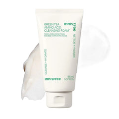 innisfree Green Tea Amino Hydrating Cleansing Foam 250g
