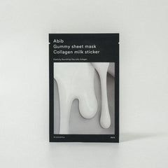 Abib Gummy Sheet Mask Collagen Milk Sticker 27ml X 10ea