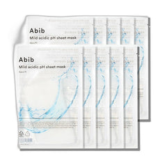 Abib Mild Acidic pH Sheet Mask Aqua Fit 30ml X 10ea