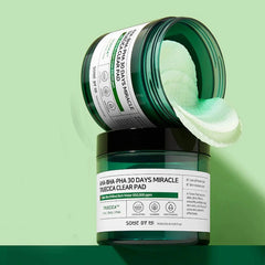 SOME BY MI AHA-BHA-PHA 30Days Miracle Truecica Clear Cleansing Pad (70ea/125ml)
