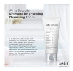 belif The White Decoction Ultimate Brightening Cleansing Foam 100ml