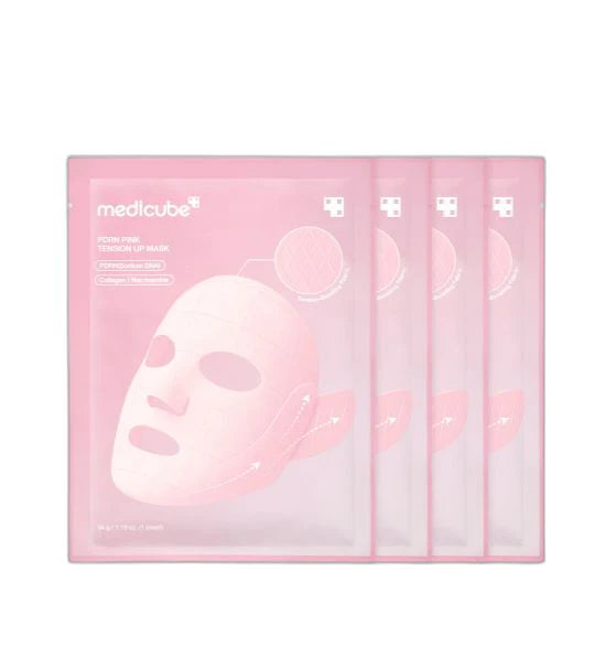 medicube PDRN PINK TENSION UP MASK SET 34g X 4ea