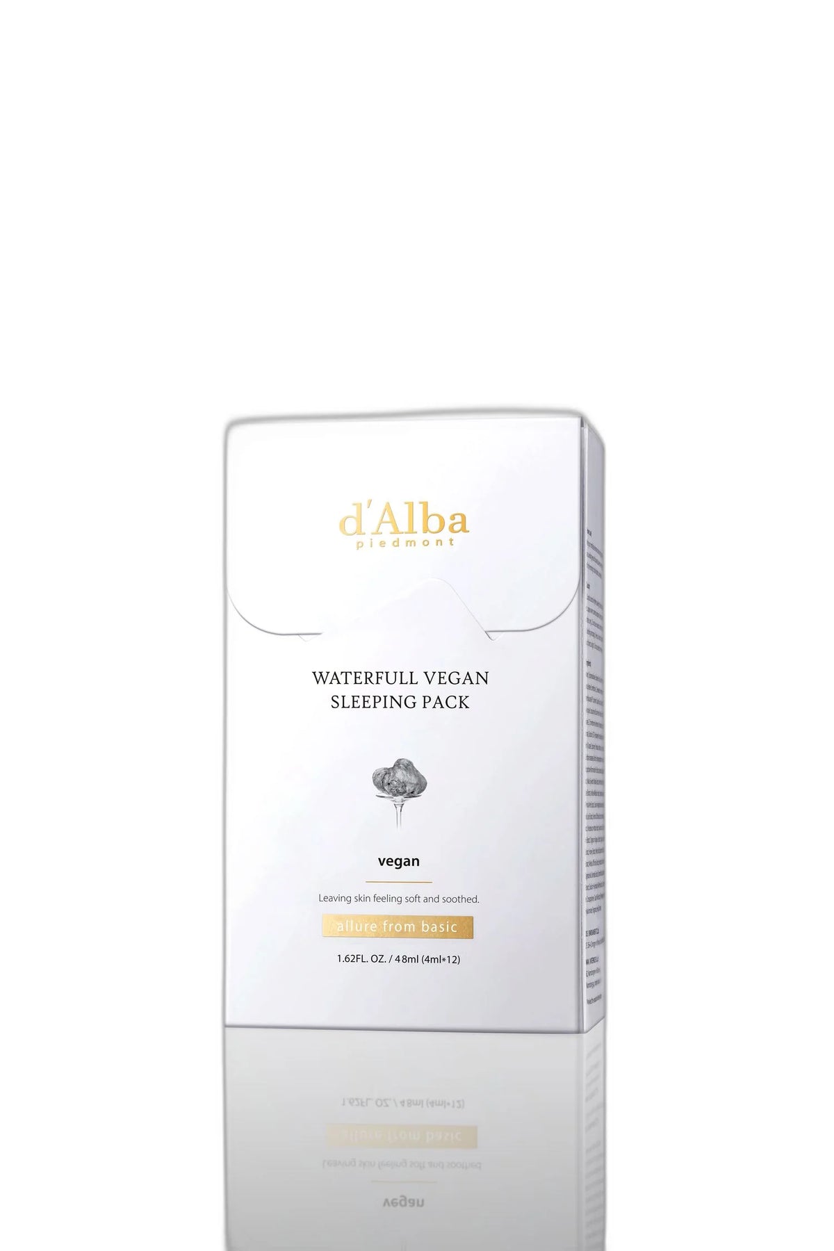 d'Alba Waterfull Vegan Sleeping Pack (Spout Type) 60ml