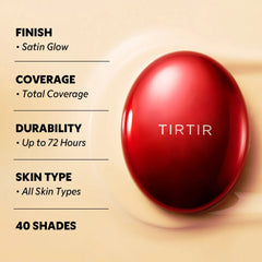 TIRTIR Mask Fit Red Cushion SPF40 PA++ 18g (45shades)