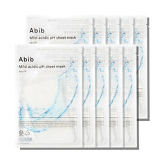 Abib Mild Acidic pH Sheet Mask Heartleaf Fit 30ml X 10pcs