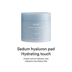 Abib Sedum hyaluron pad Hydrating touch 165ml(75 pads)