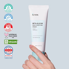 iUNIK Beta Glucan Daily Moisture Cream 60ml