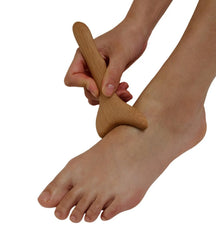 SENNOK Multi Bbul Guasha – Natural Wooden Gua Sha for Body & Face