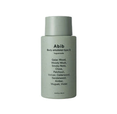 Abib Body Emulsion Fragrant Bottle 300ml [Type G]