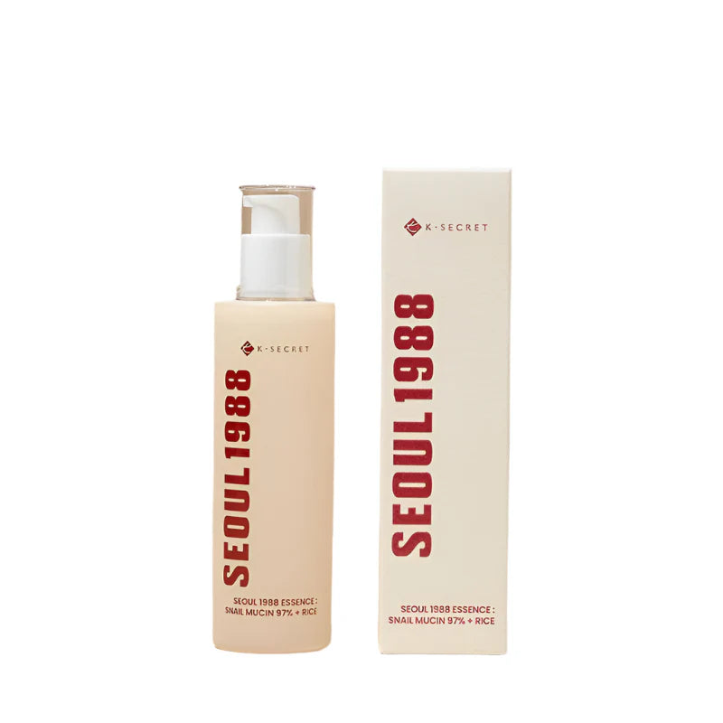 K-SECRET SEOUL 1988 Essence : Snail Mucin 97% + Rice 100ml