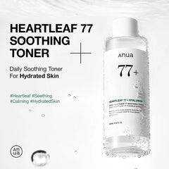 Anua HEARTLEAF 77% SOOTHING TONER 250ml