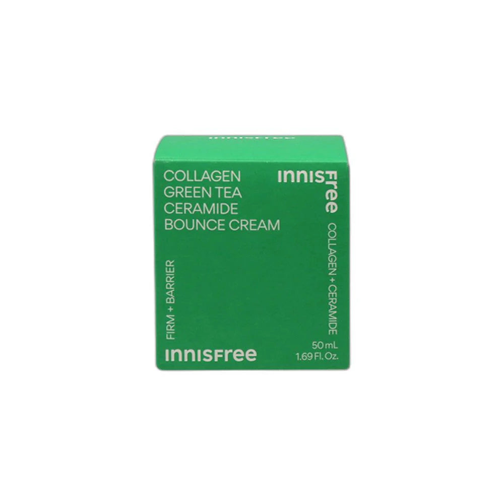 innisfree Collagen Green Tea Ceramide Bounce Cream 50ml (Refill)