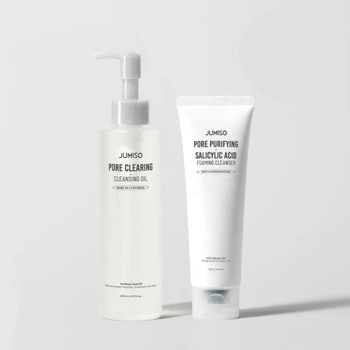 Jumiso Double Cleansing Duo (Pore Purifying Cleanser 120g + Clearing Cleansing Oil 200ml)