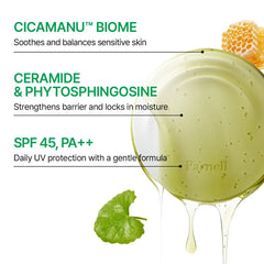 Parnell Cicamanu Serum Cushion SPF45 PA++ 15g (3colors)