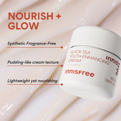 innisfree Black Tea Youth Enhancing Cream 50ml