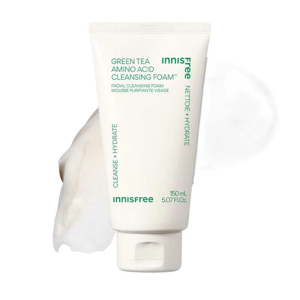 innisfree Green Tea Amino Hydrating Cleansing Foam 150g
