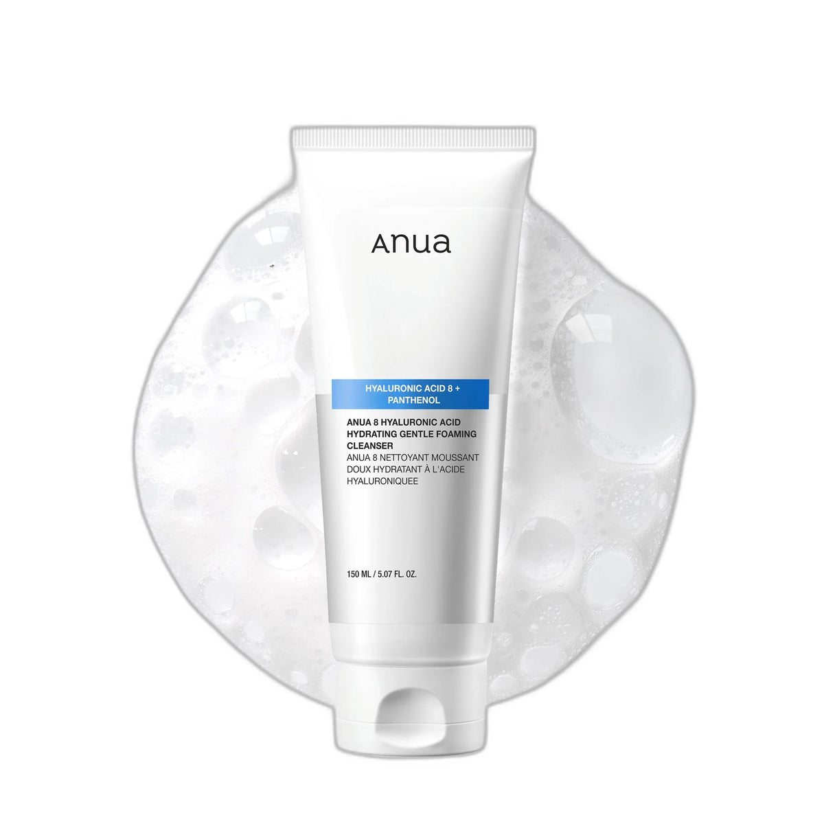Anua 8 Hyaluronic Acid Hydrating Gentle Foaming Cleanser 150ml