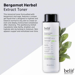 belif BERGAMOT HERBAL EXTRACT TONER 200ml