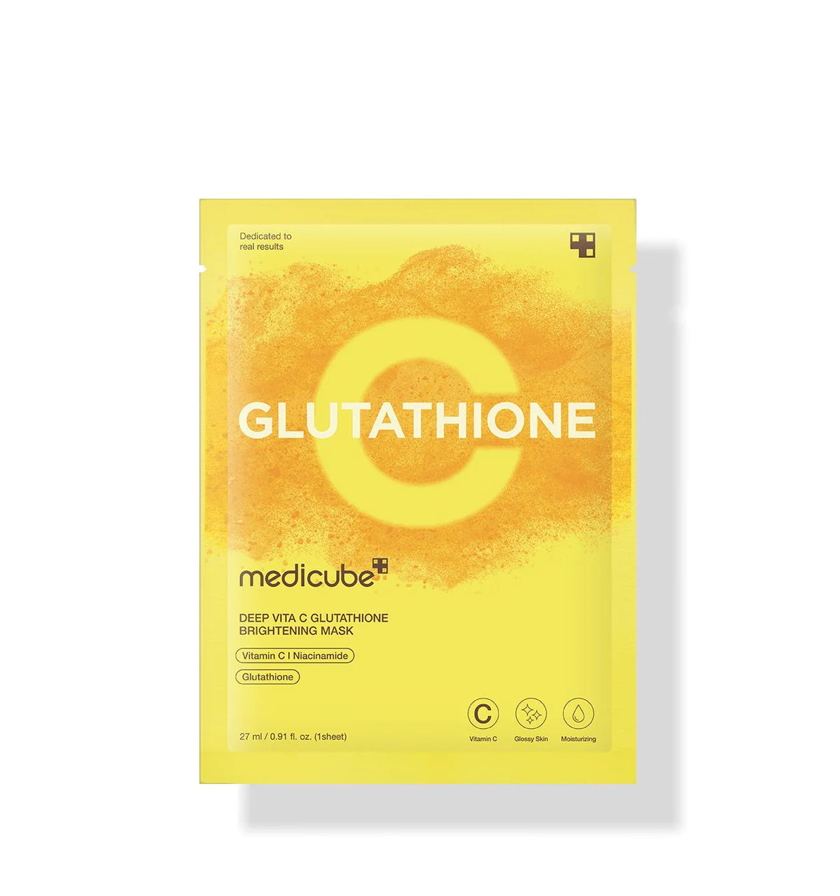 medicube Deep Vita C Glutathione Brightening Mask 27 X 5ea
