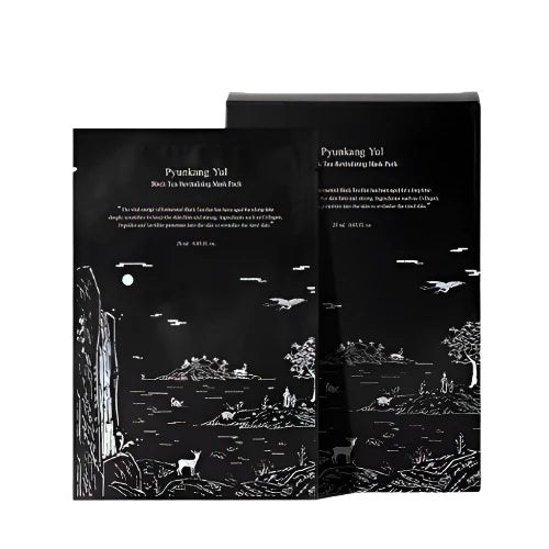 Pyunkang Yul Black Tea Revitalizing Mask Pack (25ml x 10 Sheets)