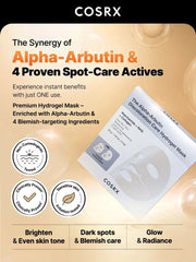COSRX The Alpha-Arbutin Discoloration Care Hydrogel Mask 34g X 3ea