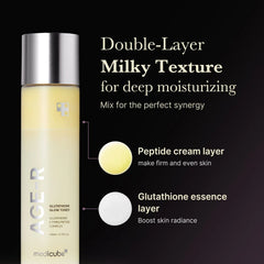 medicube AGE-R Glutathione Glow Toner 140ml