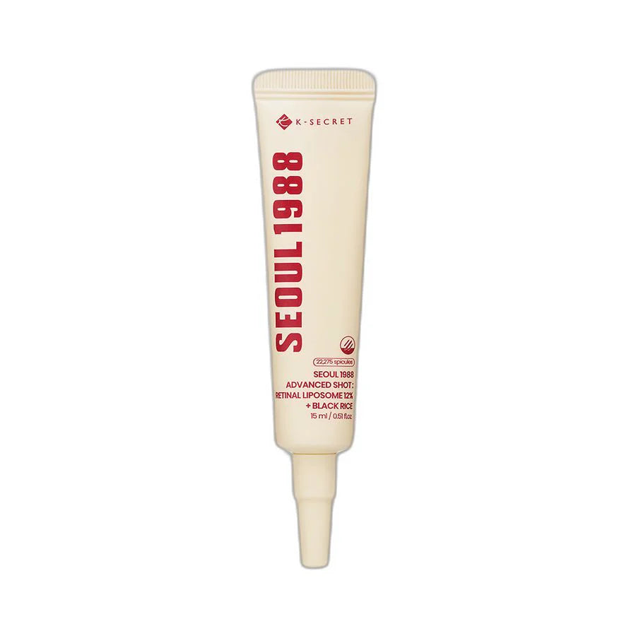 K-SECRET SEOUL 1988 ADVANCED SHOT : RETINAL LIPOSOME 12% + BLACK RICE 15ml