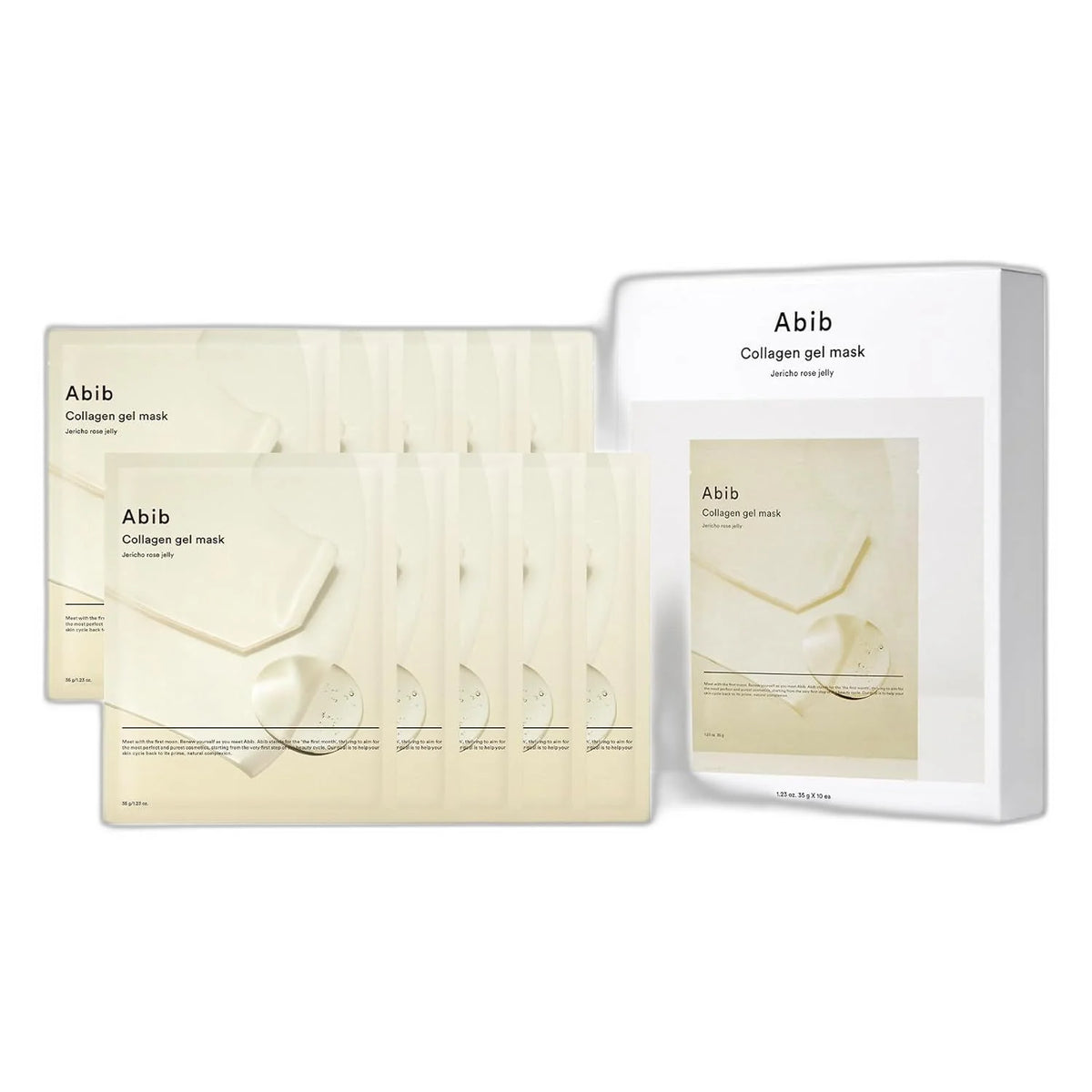 Abib Collagen Gel Mask 35ml X 10ea #Jericho Rose Jelly