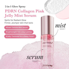 medicube PDRN PINK COLLAGEN GLOW JELLY MIST SERUM 100ml