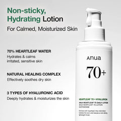 Anua HEARTLEAF 70% DAILY RELIEF LOTION 200ml