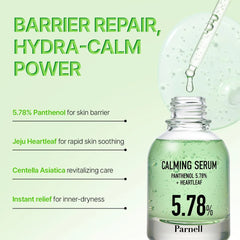 Parnell Panthenol 5.78 Heartleaf Calming Serum 30ml