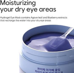 PETITFEE Agave Cooling Hydrogel Eye Mask 80g (60 Patches)