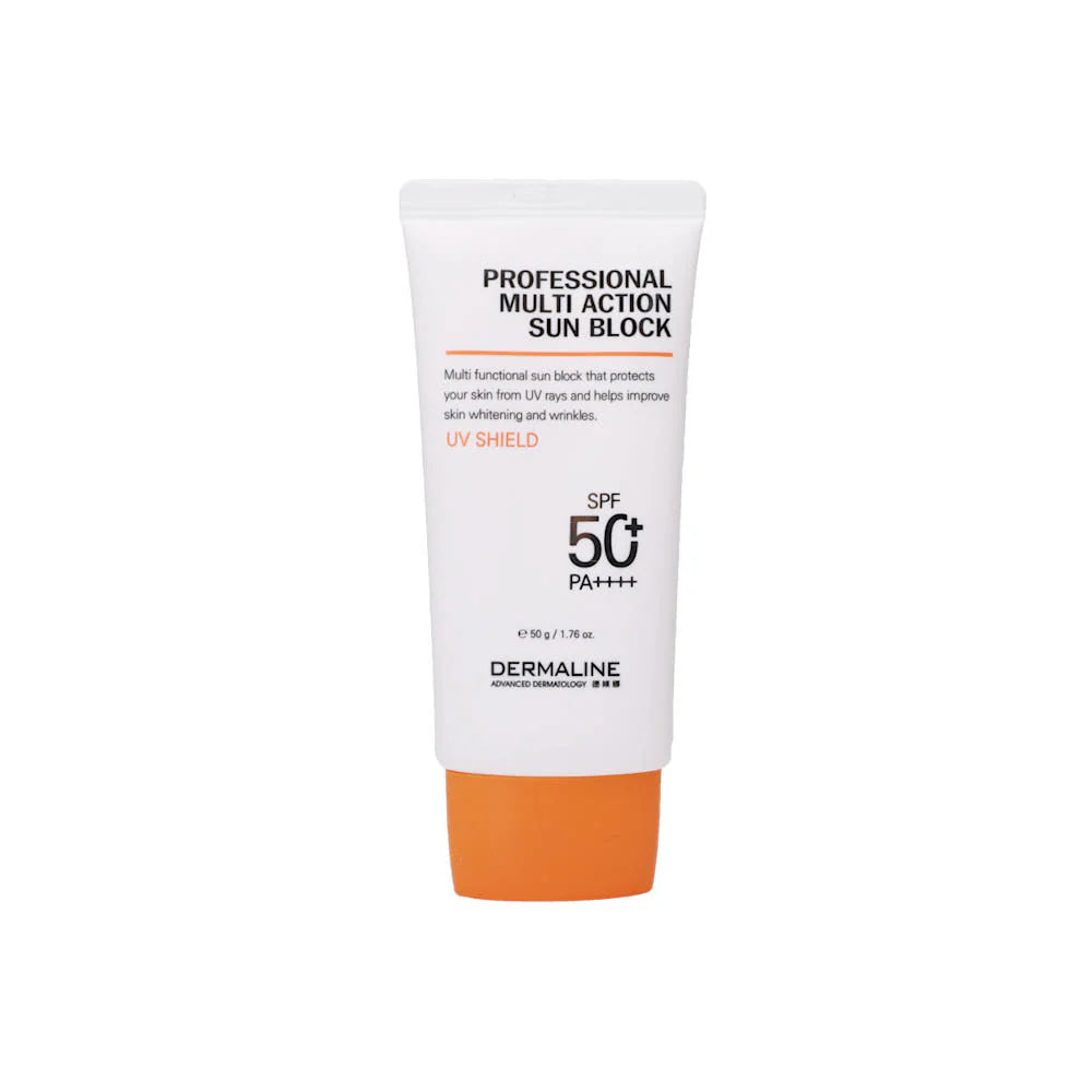 DERMALINE Professional Multi Action Sunblock SPF50+ PA+++ 50ml
