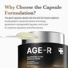 medicube AGE-R Glutathione Glow Capsule Cream 50ml